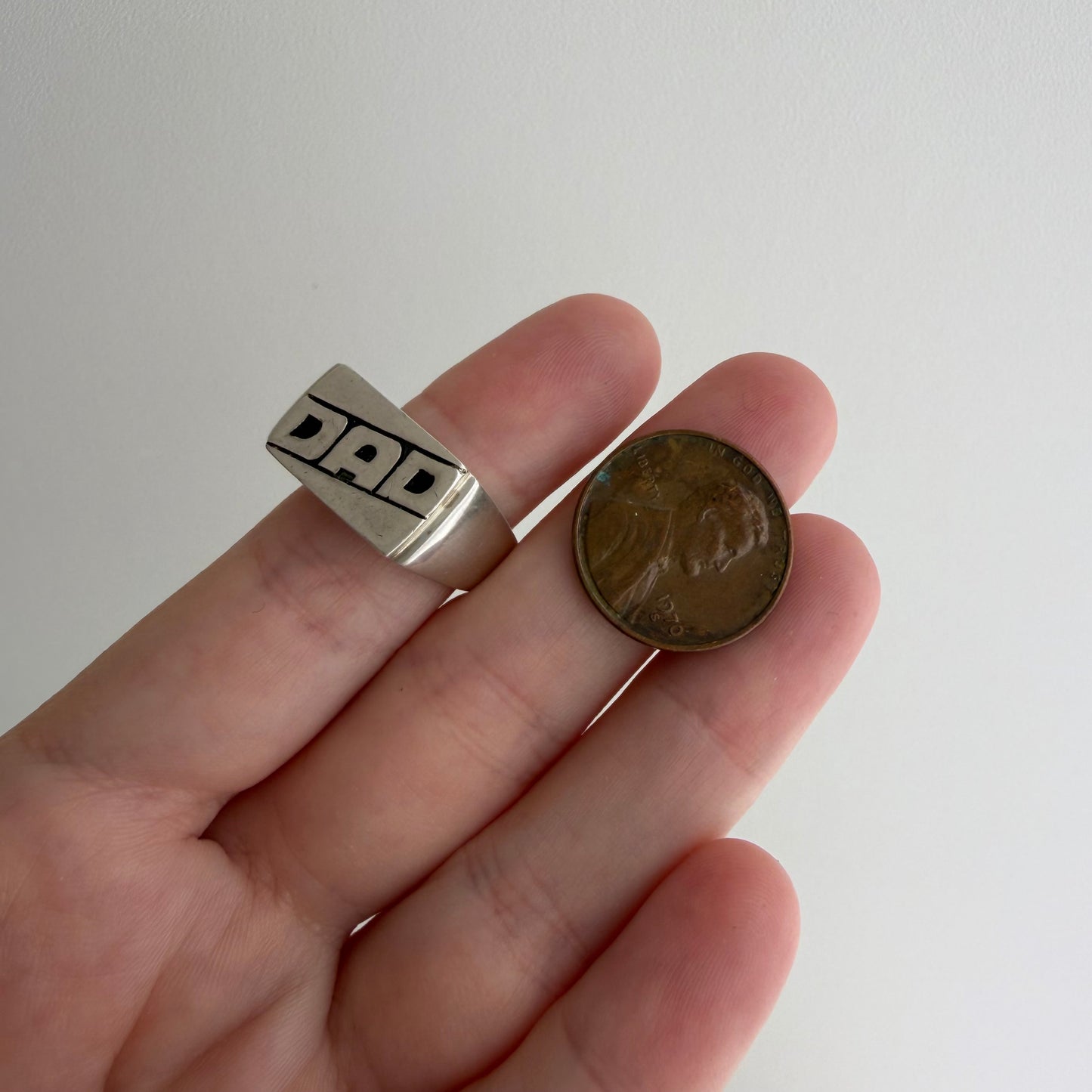 LIKE A LIVE // sterling silver rings in larger sizes