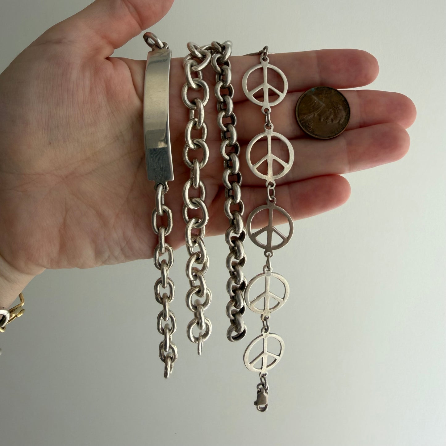 LIKE A LIVE // sterling silver bracelets