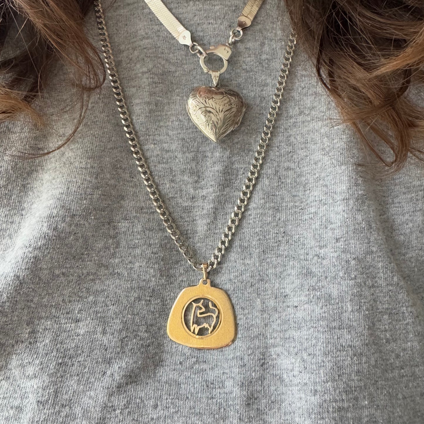 V I N T A G E // The Bull / 10k yellow gold Taurus zodiac bull / a pendant