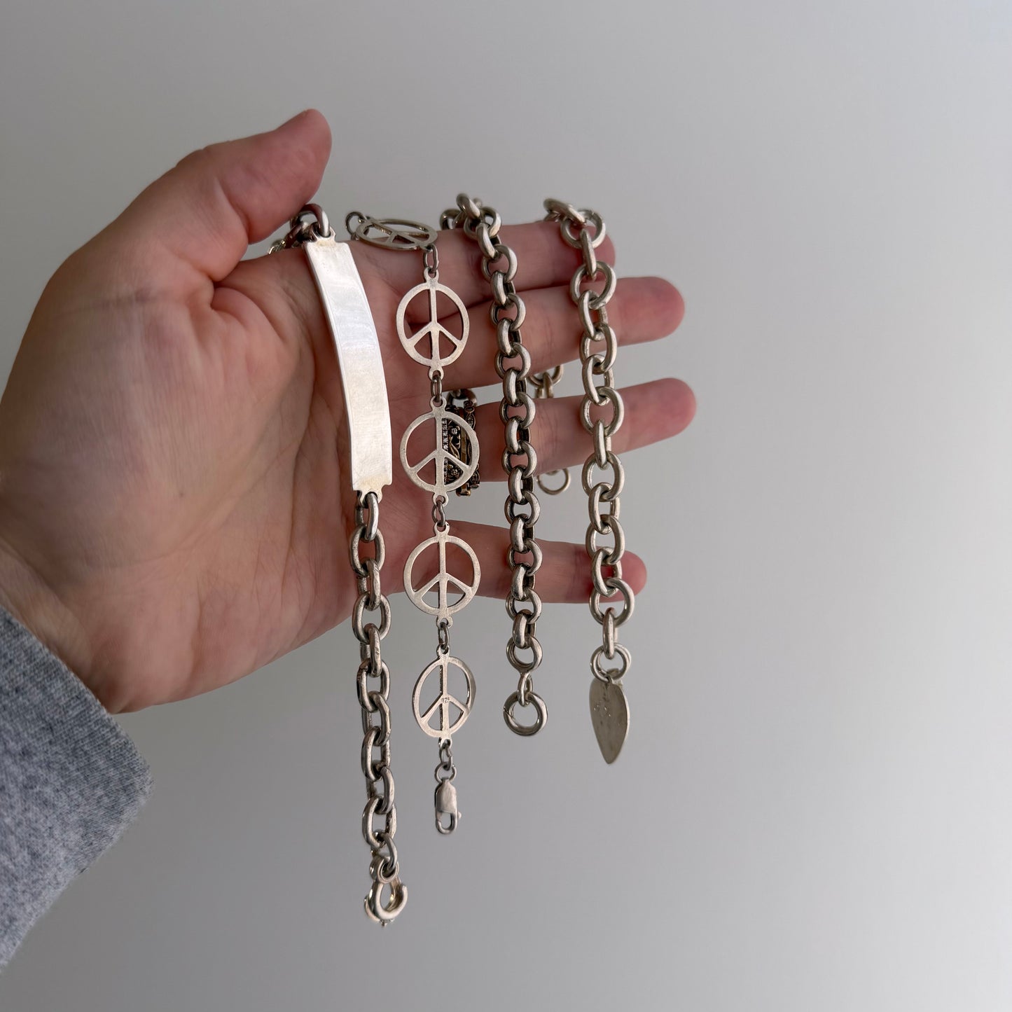 LIKE A LIVE // sterling silver bracelets