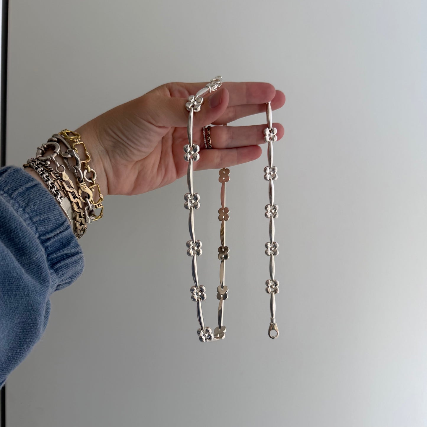 LIKE A LIVE // Alemany Flea Market find / necklace and bracelet set