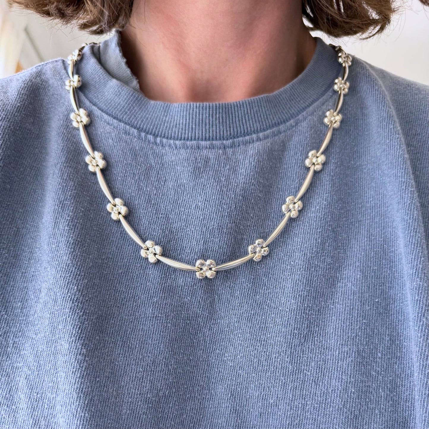 LIKE A LIVE // Alemany Flea Market find / necklace and bracelet set