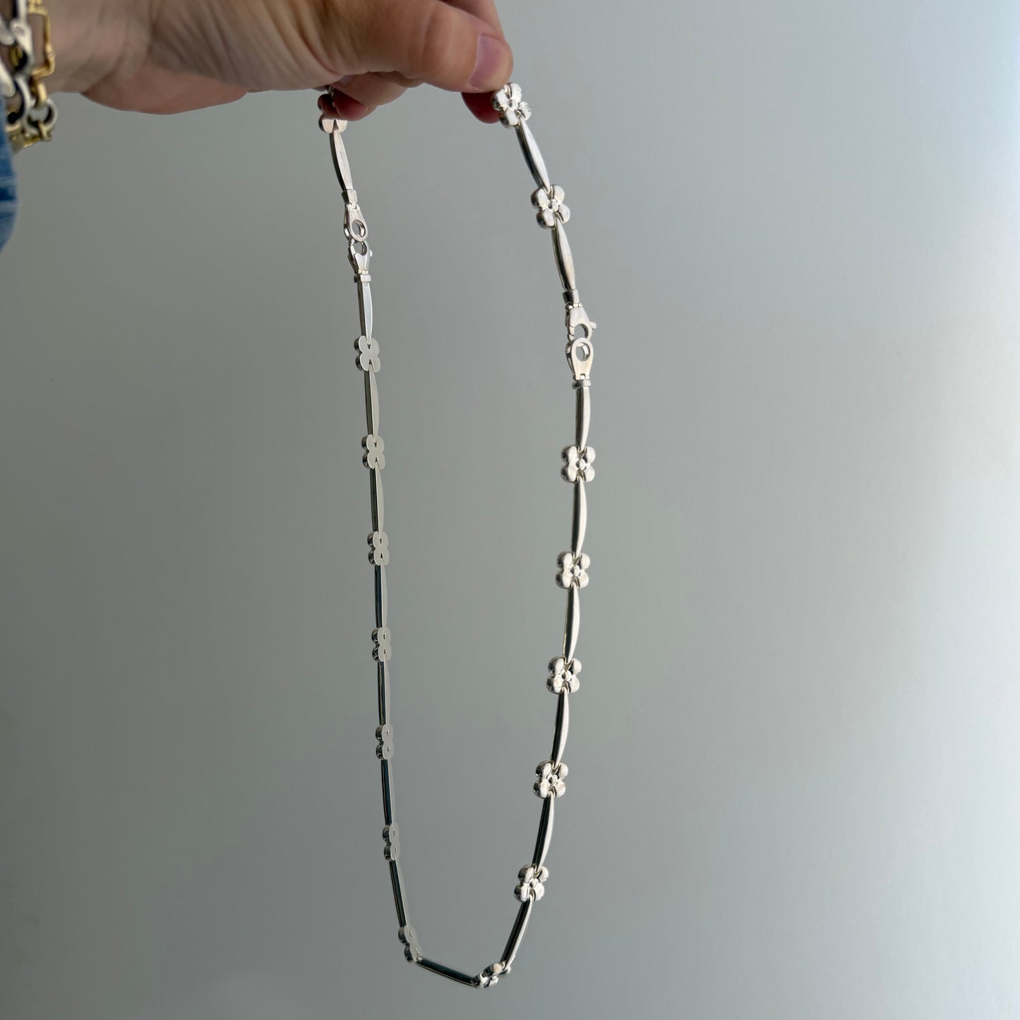 LIKE A LIVE // Alemany Flea Market find / necklace and bracelet set
