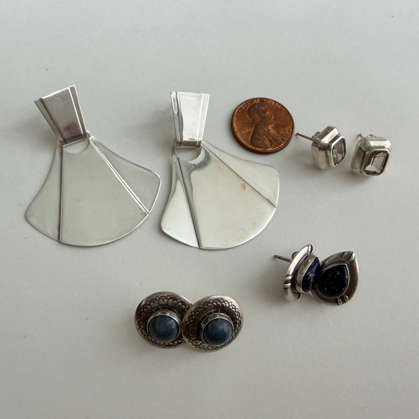 LIKE A LIVE // sterling silver post earrings / an assortment of vibes