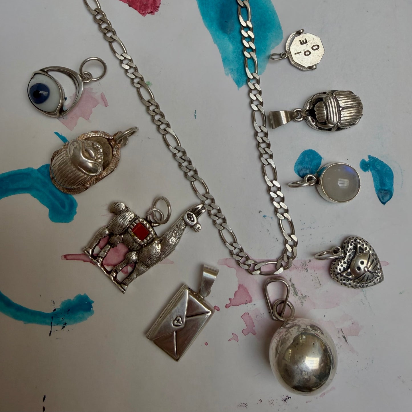 LIKE A LIVE // sterling silver pendants / symbolic and charming talismans for your neck mess