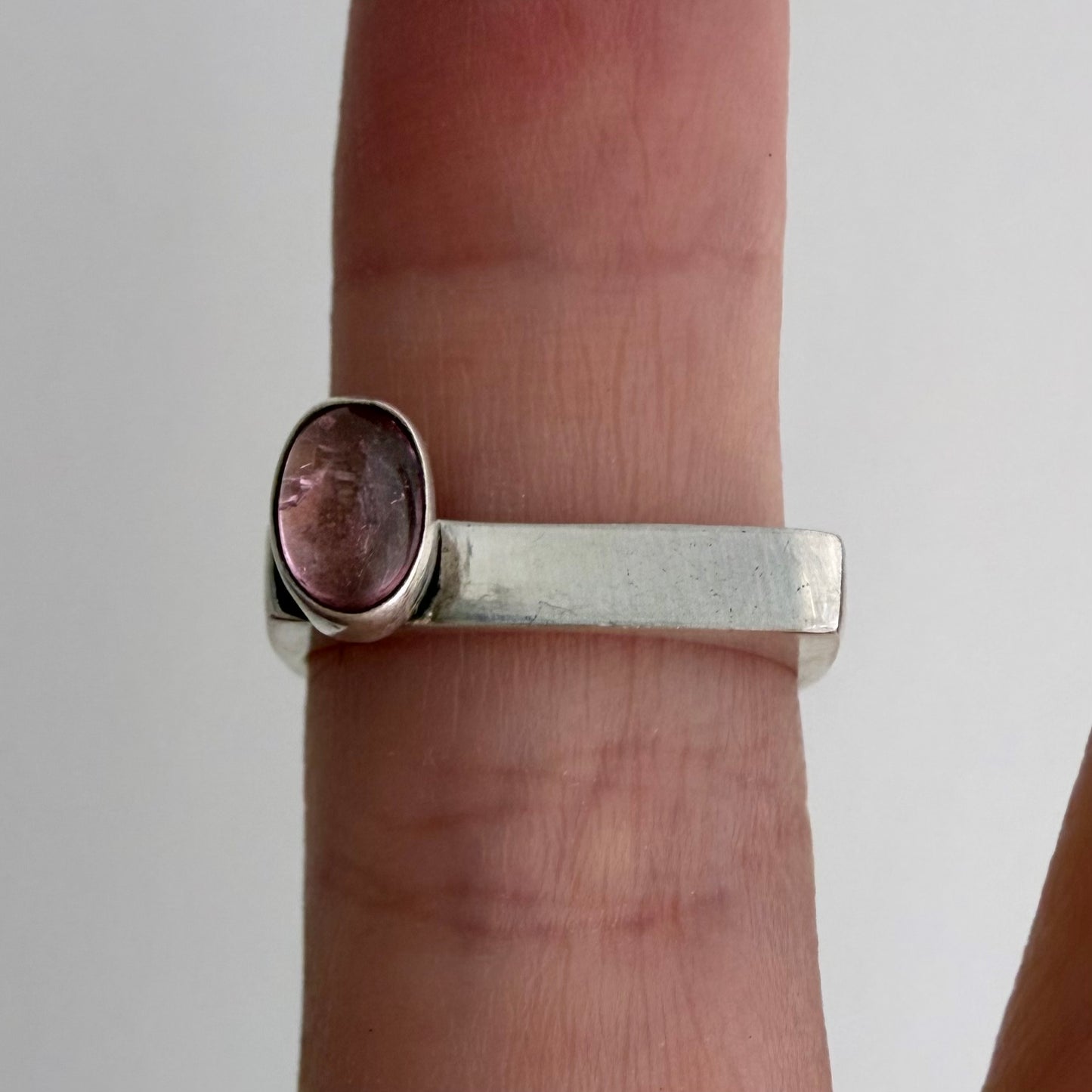 LIKE A LIVE // sterling silver stackable rings with stones