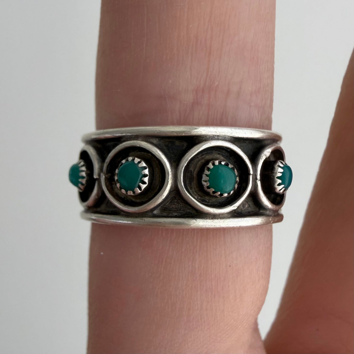 LIKE A LIVE // sterling silver stackable rings with stones