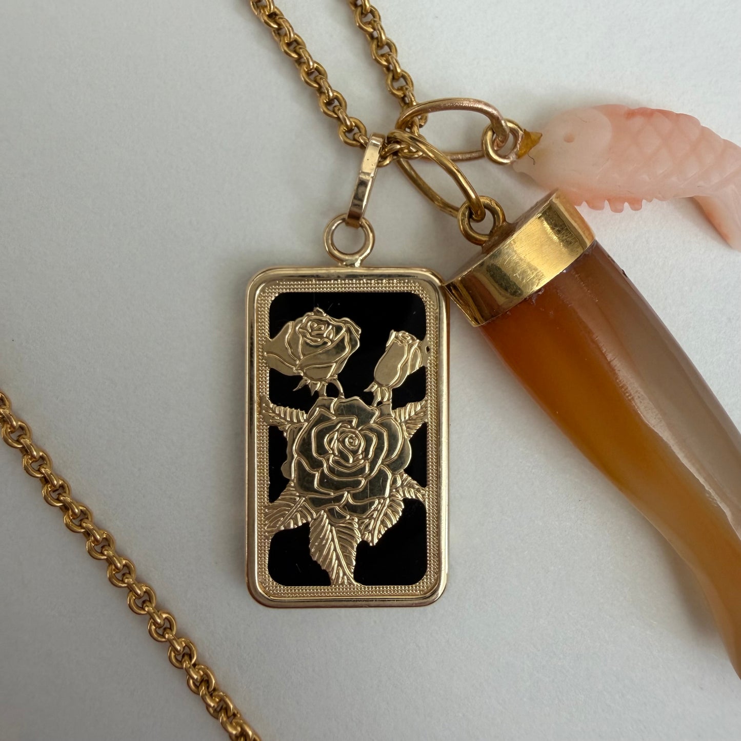 SHOP THE LOOK // 14k neck mess