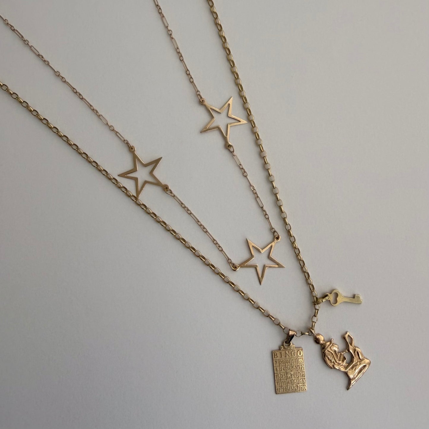 SHOP THE LOOK // 14k neck baubles