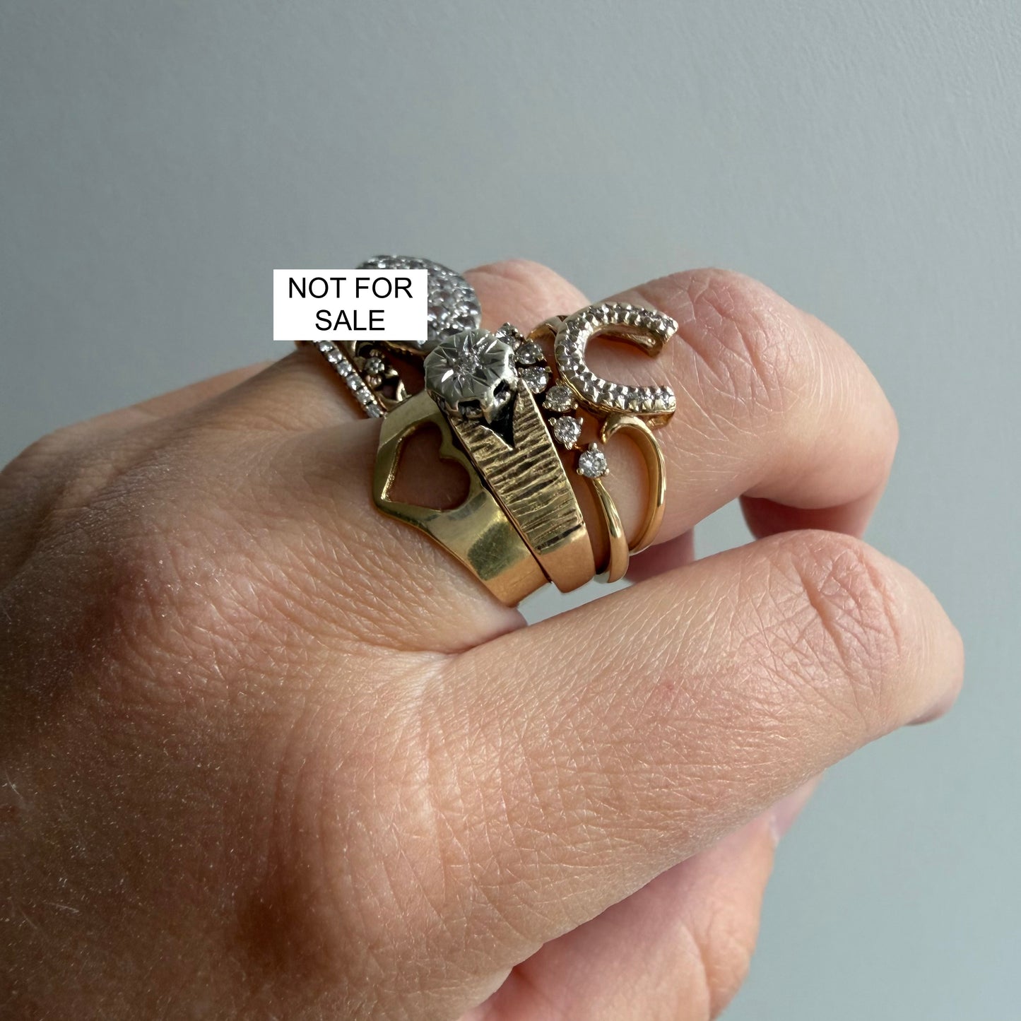 SHOP THE LOOK // karat gold ring stack