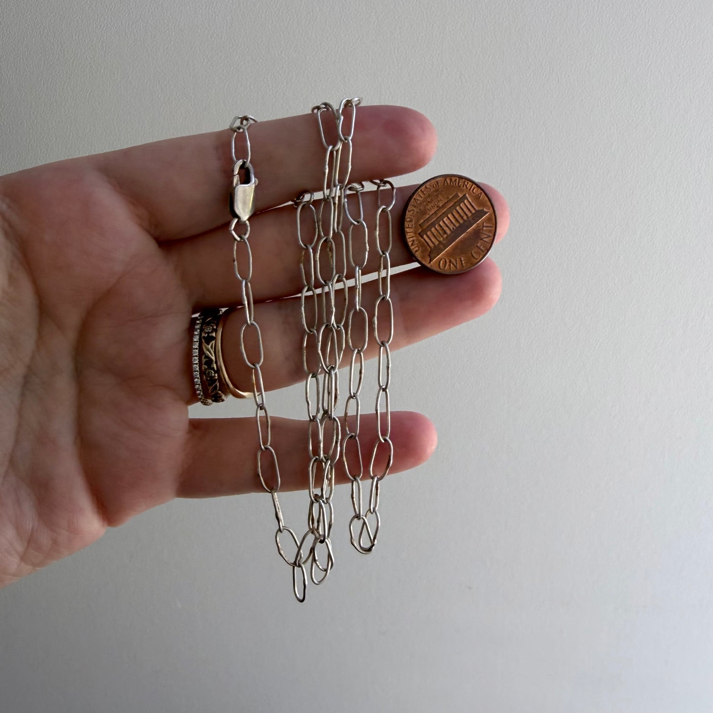 E S T A T E // sterling silver pendant chains