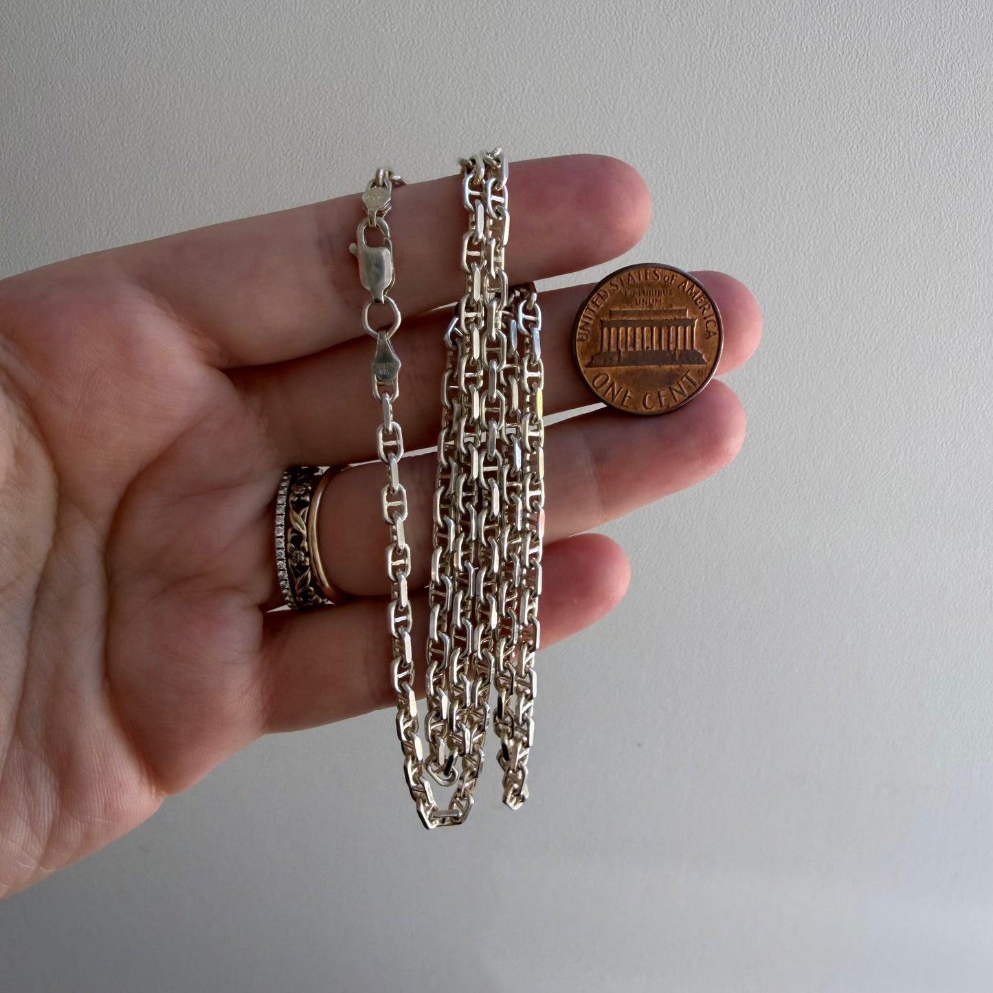 E S T A T E // sterling silver pendant chains