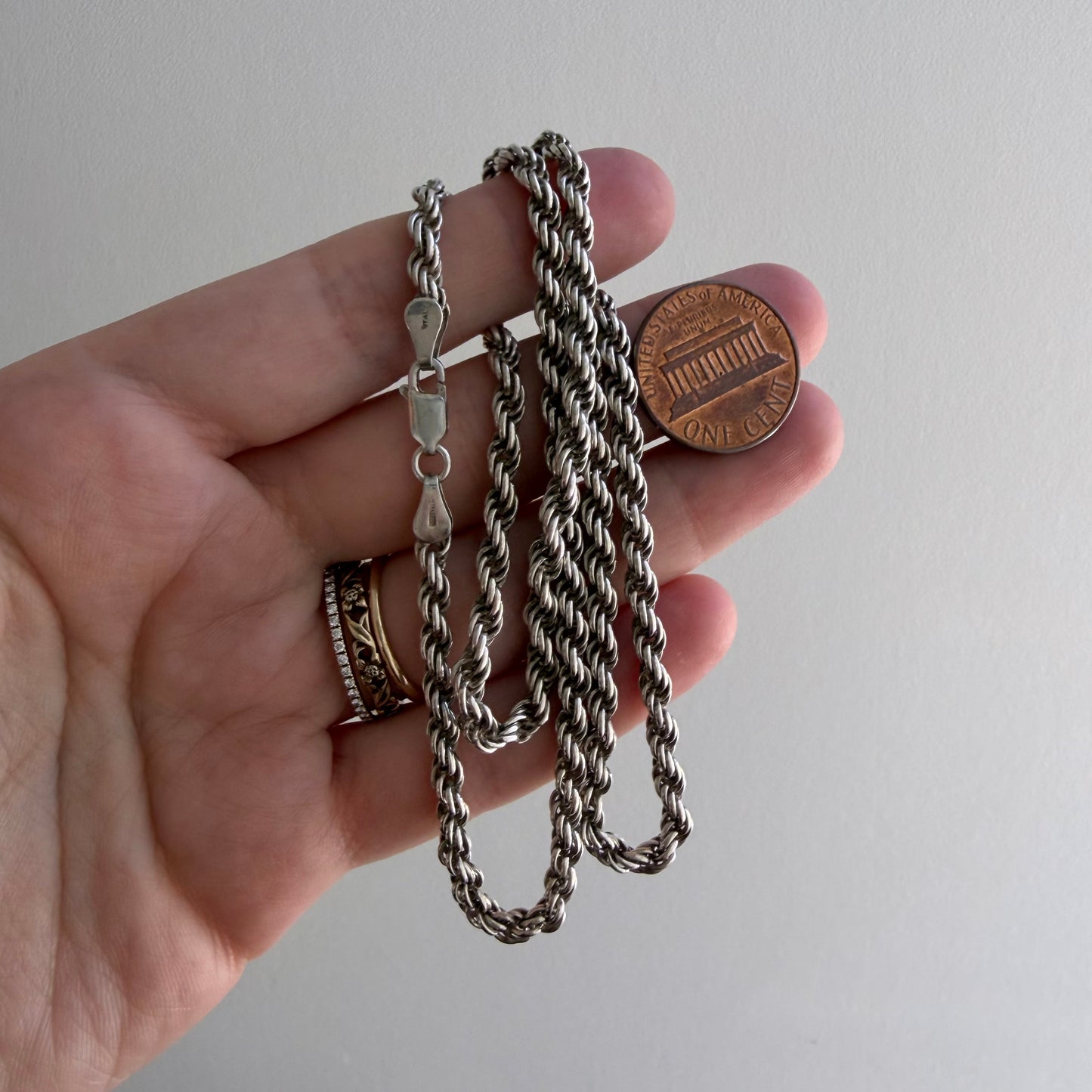E S T A T E // sterling silver pendant chains
