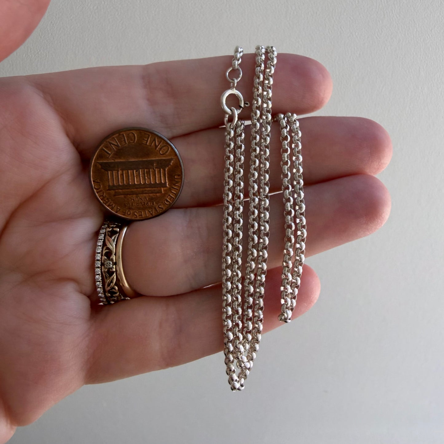 E S T A T E // sterling silver pendant chains