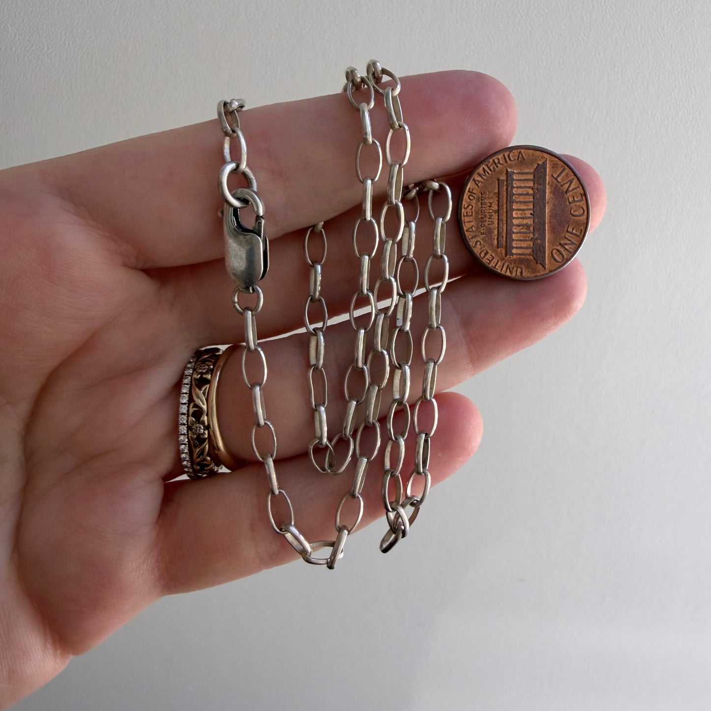 E S T A T E // sterling silver pendant chains