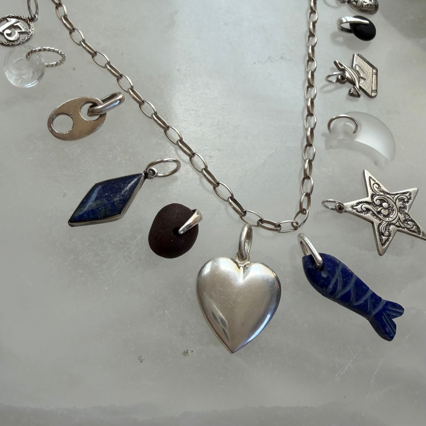 N E W & O L D // sterling silver and stone little spells