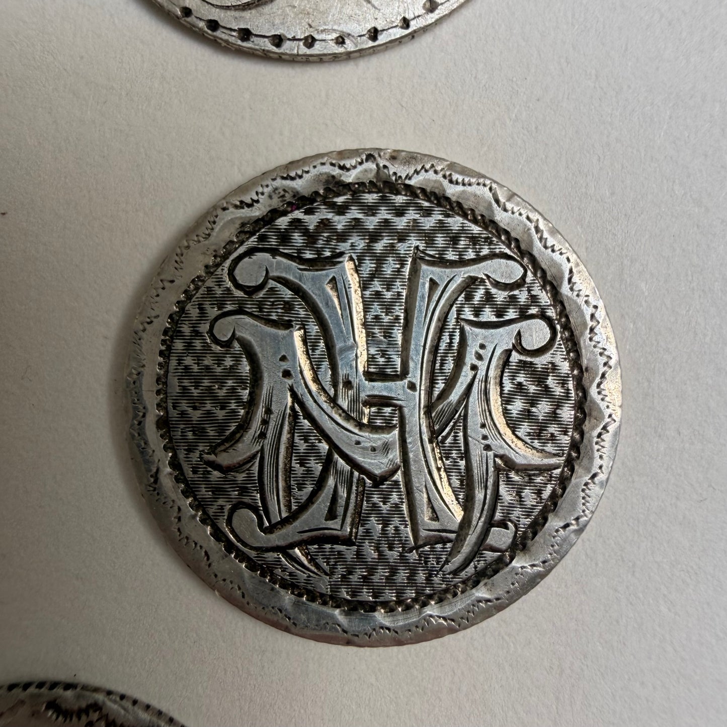 A N T I Q U E // love tokens / 900 silver seated liberty dime Victorian era love tokens