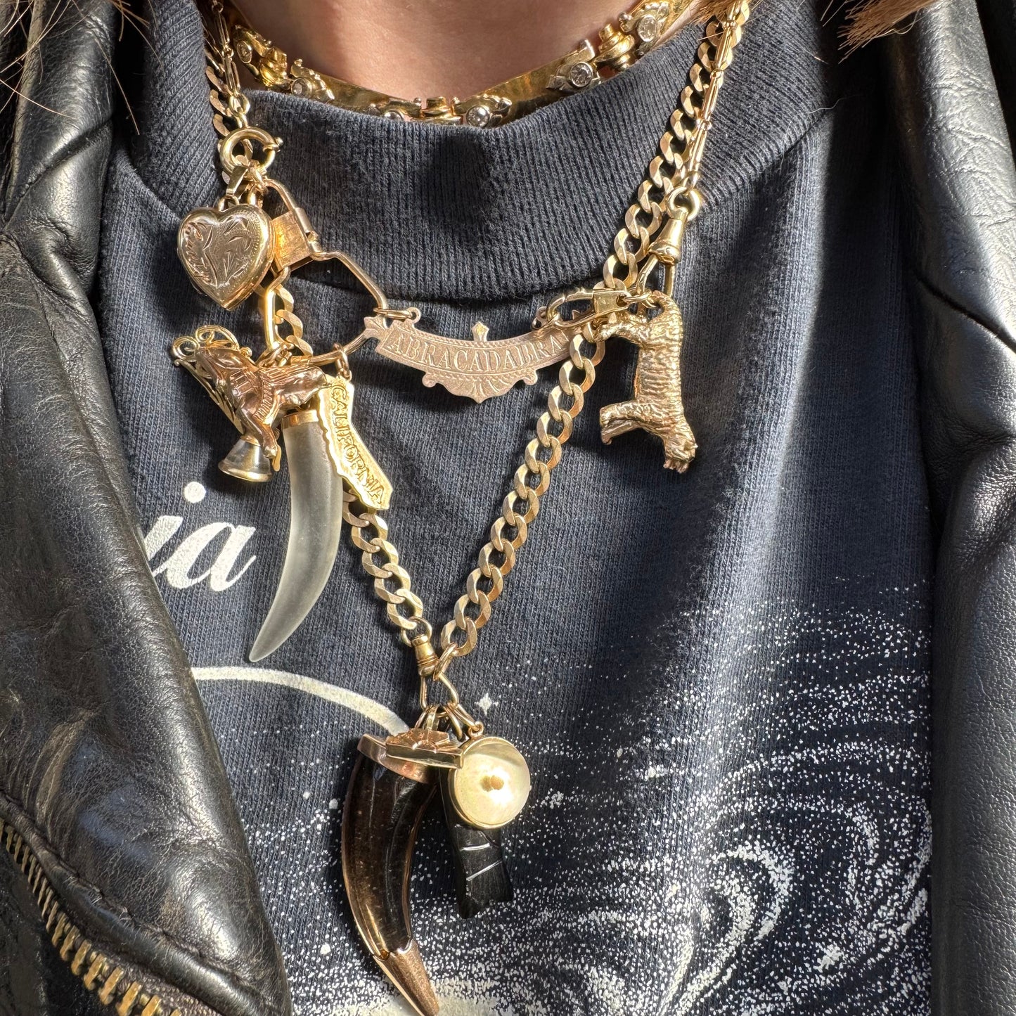 N E W // abracadabra / sterling silver abracadabra / a pendant