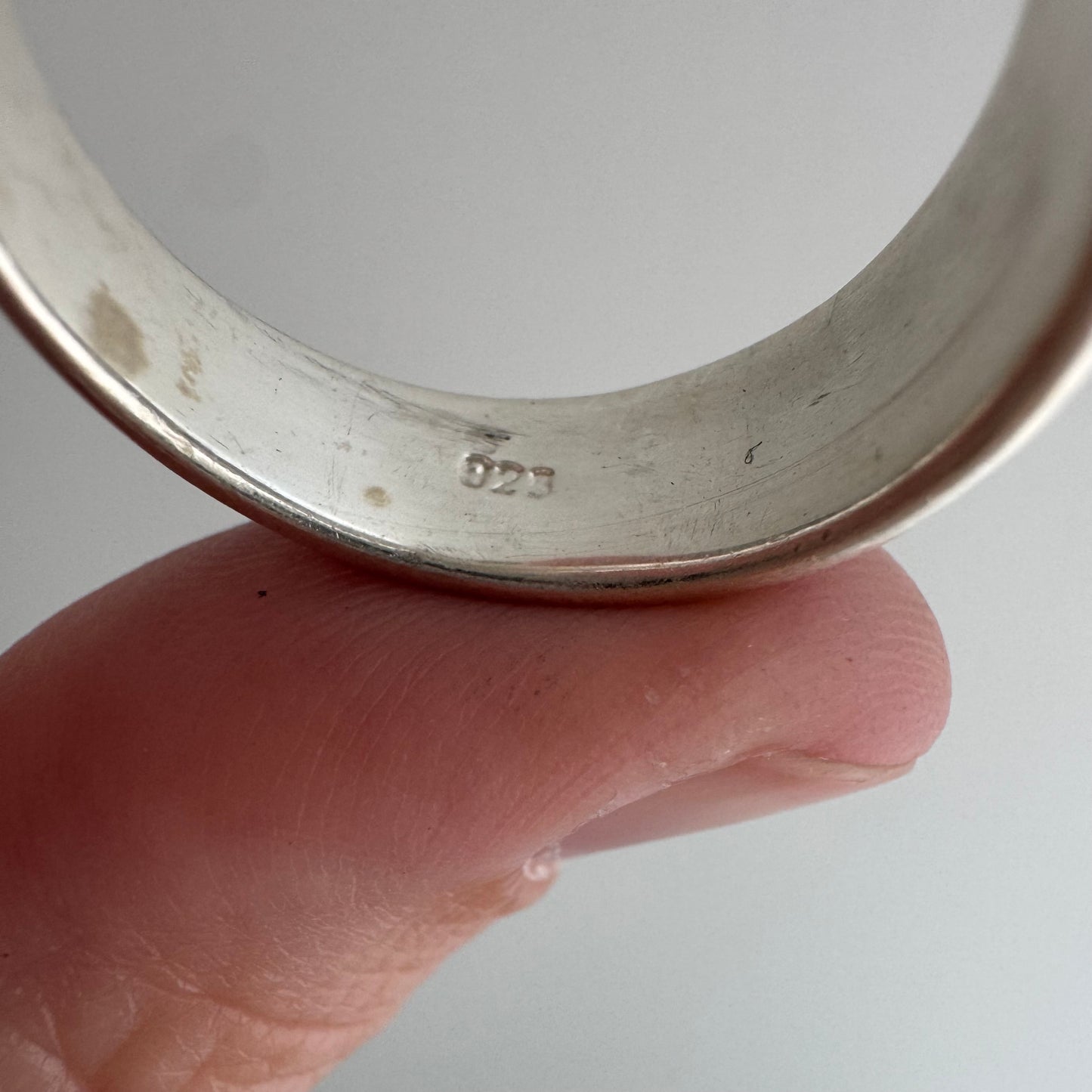 E S T A T E // new old stock bands / sterling silver alien trilogy tapered wide bands